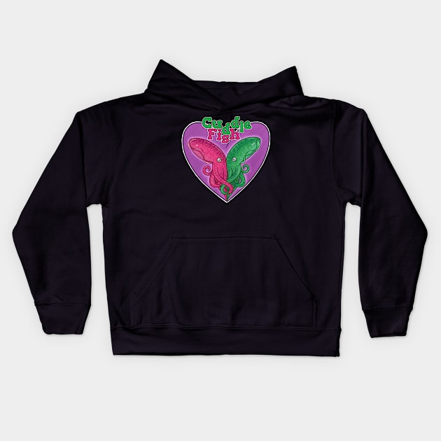 Cuddle Fish Kids Hoodie by Todd's Hollow